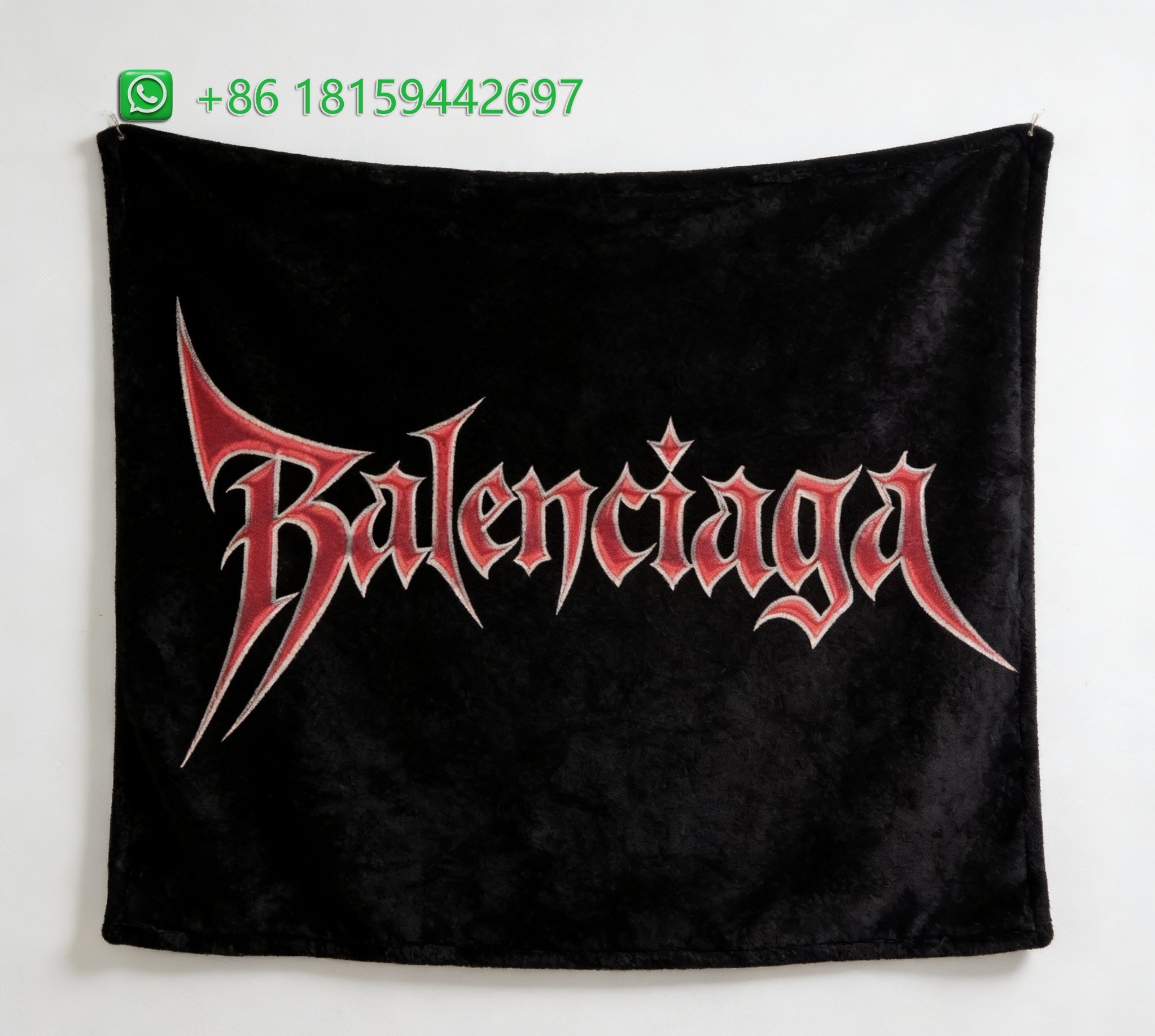 Balenciaga Throw Blankets